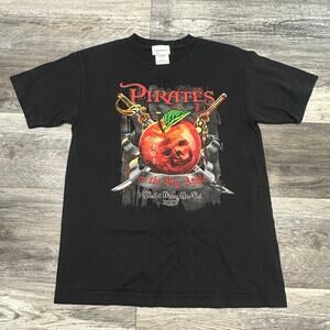 2007 Walt Disney World Pirates In The Big Apple New York Black Mens S T-Shirt‎